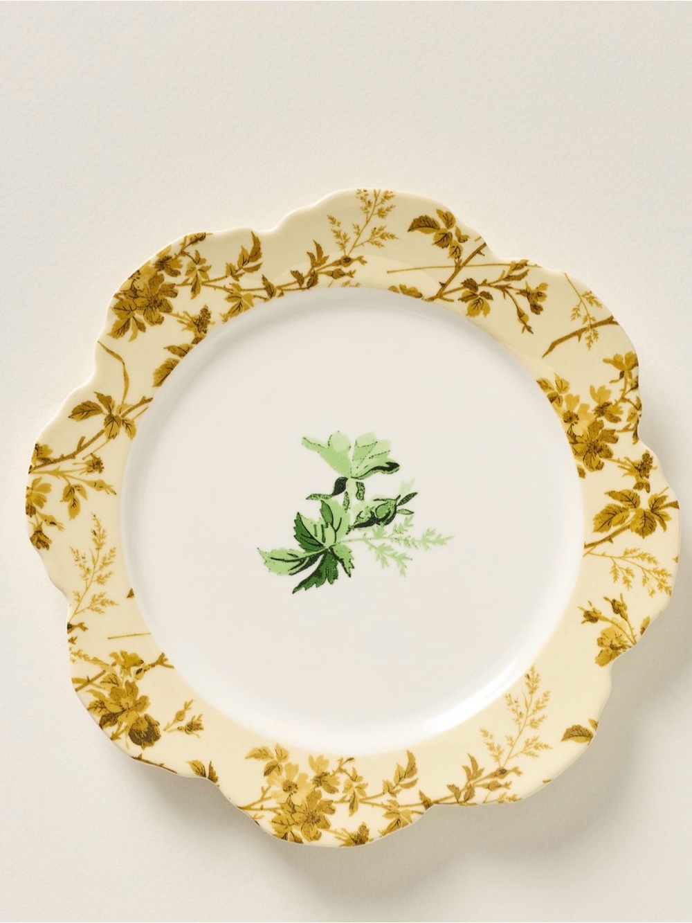 Anthropologie Stoneware Dessert Plate